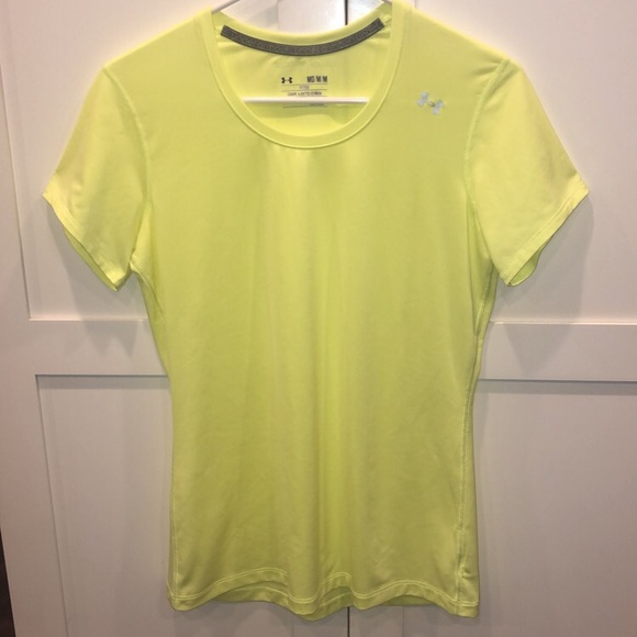 Under Armour Tops - Under Armour neon yellow shirt